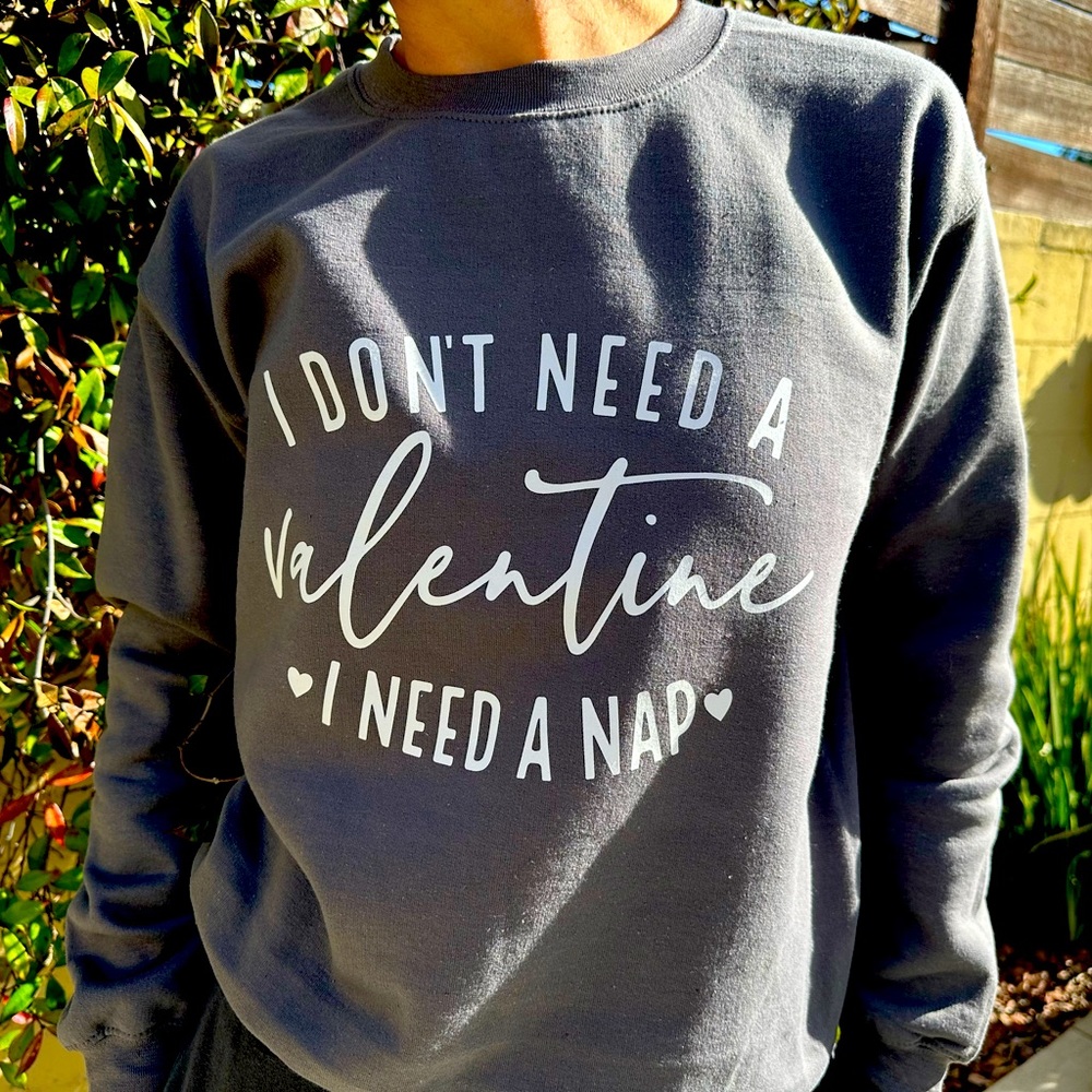 Valentine Crewneck Sweatshirt Size M